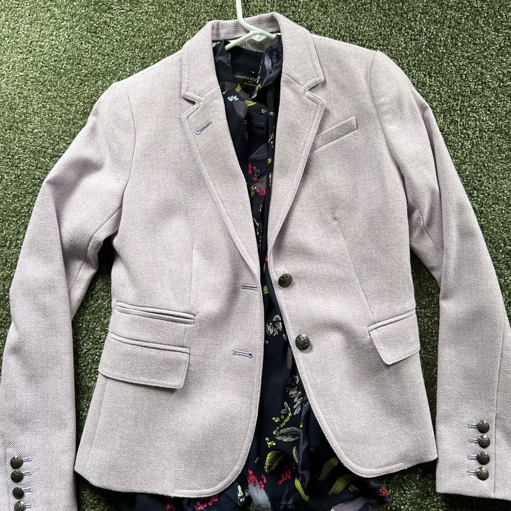 Banana republic blazer and dress shirt